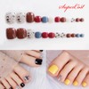Nail art pedicure attaching design pedi tips 4 10 types, pedicure pedi tips - 35 / 네일아트 패디큐어 붙이는 디자인 패디팁4 10종, 패디큐어 패디팁 - 35