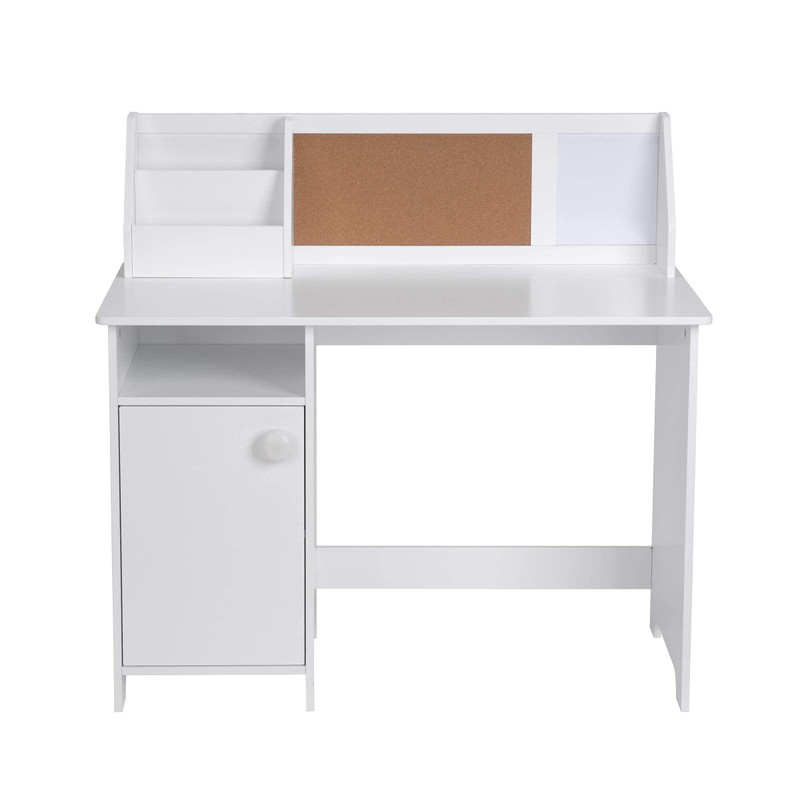 UTEX Kids Study Desk with Storage, Wooden Children School Study