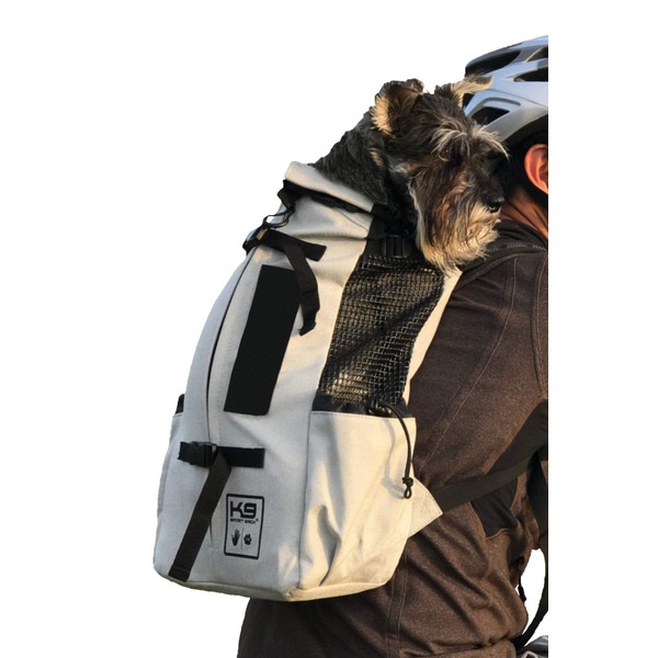 K9 Sport Sack | Dog Carrier Adjustable Backpack (Large, Air 2 - Charcoal Grey)