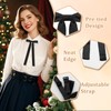 GHTIYLP Womens Bow Tie Adjustable Pre-Tied Western Ties for Women