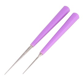 SEWACC 2 Pcs Bead Hole Reamer Set for Crafting Jewelry Making Tool Pearl Drill Opener for Beads and Gems for DIY Enthusiasts and Artisans