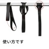 Tie Down Straps, Set of 4, Load Tightening Belt, Tie