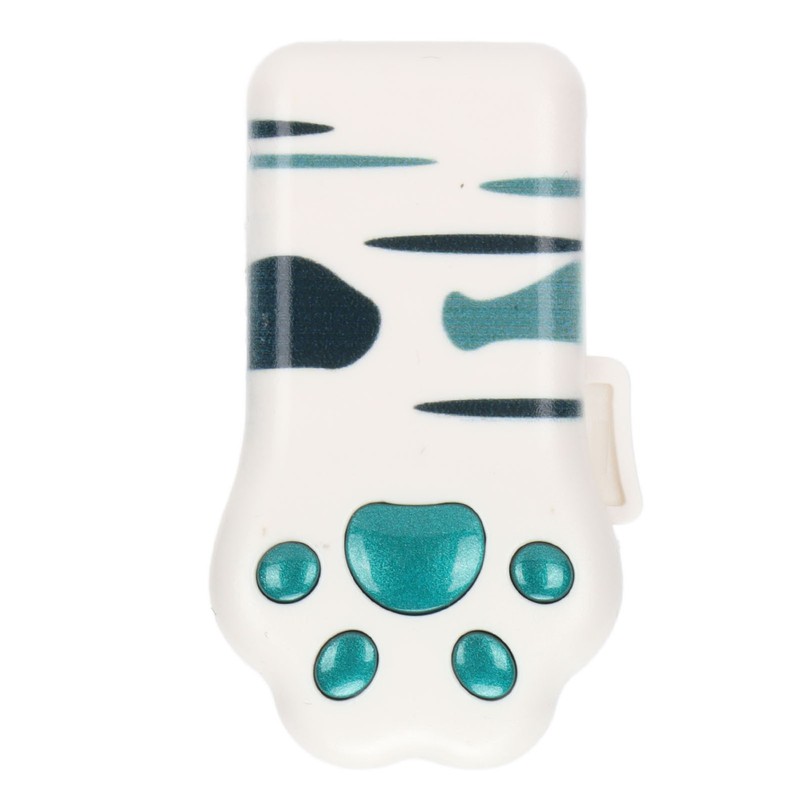 Memory Stick Olive Green Tabby Pattern Cat Paw Shape USB
