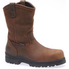 Carolina Men's CA2533 Laser 10Pull On Composite Toe Waterproof Work Boot Brown 10 EE