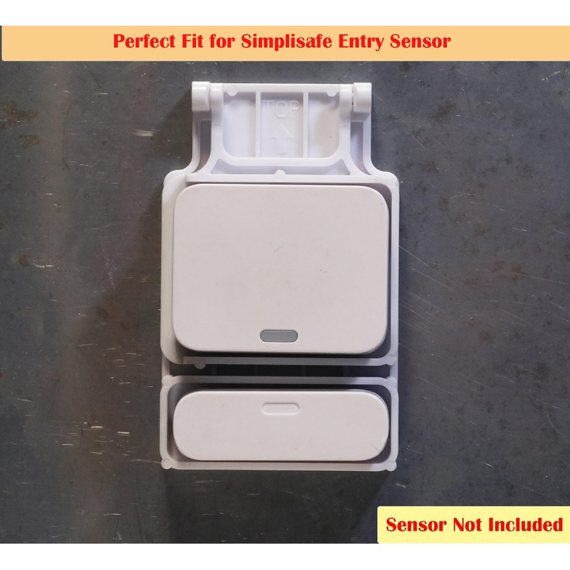 Garage Door Bracket Compatible with SimpliSafe Entry Sensor, Easy Setup,