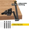 Lawn Mower Blade Sharpener and Balancer, 15°-45° Adjustable Mower Blade