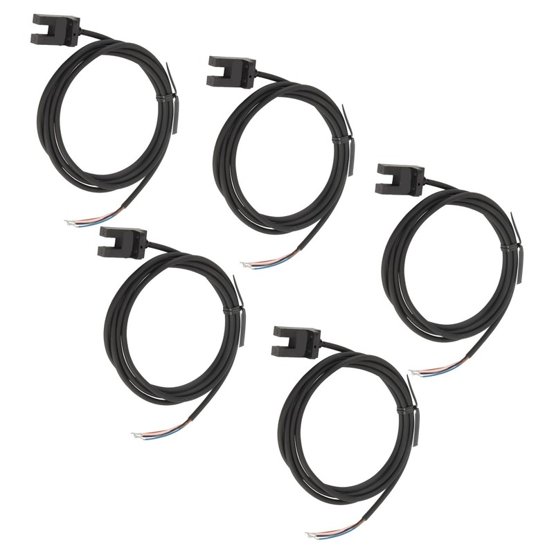 5PCS U Type Photoelectric Switch High Accuracy ABS Groove Type