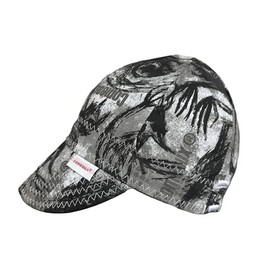 Comeaux Caps Reversible Welding Cap - Night Creatures Grey - Size 7 1/2