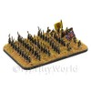MyTinyWorld 10 Dolls House Miniature Unpainted Metal Marching Highlanders
