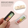 2 Sliding Mood Changer Pins, Fun Social Mood Pins, Interactive