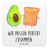 Mr. & Mrs. Panda Set of 6 Coasters Avocado Toast
