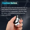 X AUTOHAUX 2 Buttons Key Fob Case Keyless Entry Remote