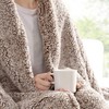 Eddie Bauer - Twin Heated Blanket, Ultra-Soft Rib Plush Throw