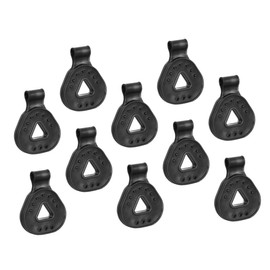 KONTONTY 10Pcs Shade Netting Clips for Garden Use Durable Pe Material Fixing Clamps Easy to Attach and Remove for Greenhouses and Outdoor Shade Fabrics