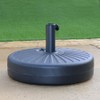 ABBLE Water Injection Umbrella Base, Weighted High Density Polyethylene Outdoor
