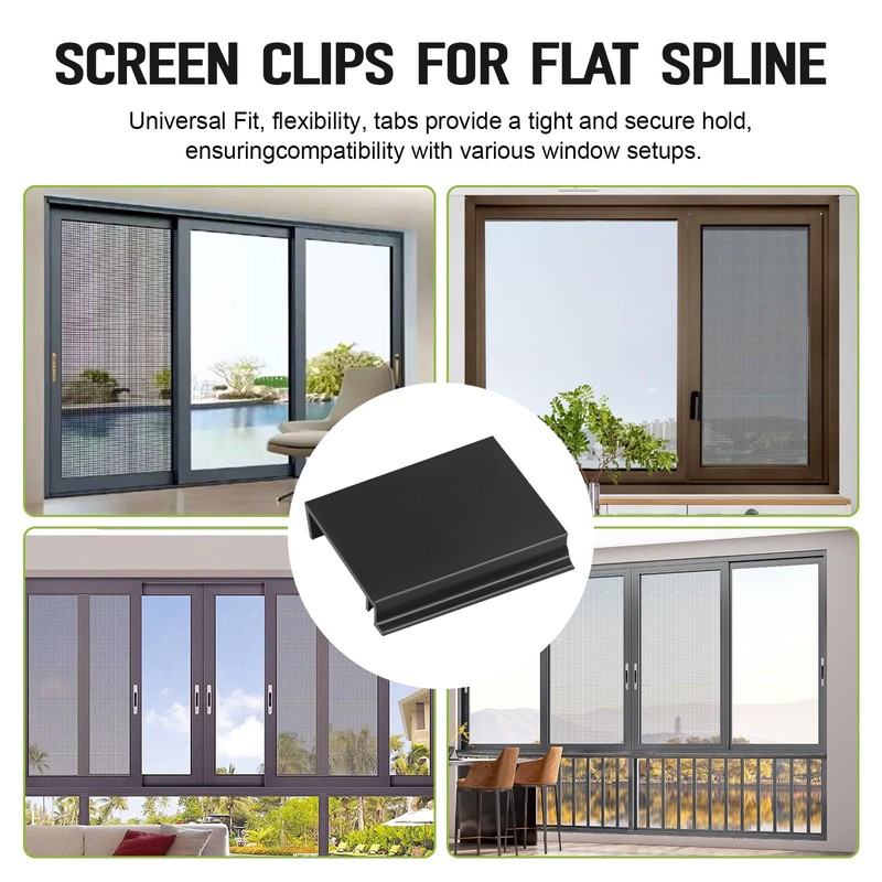 10 Pack Window Screen Pull Tabs, Universal Screen Lift Tabs,