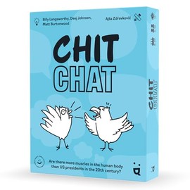Helvetiq | Chit Chat | Team Party Card Game | Ages 8+ | 4-10 Players | 15 Minutes Playing Time