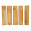 5Pcs Scattering Urns Carved Bamboo Leakproof Strong Portable Ash Scattering