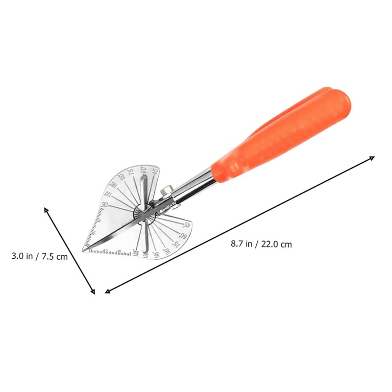 Mipcase Multipurpose Trunking Shear Cutter Angle for Precise Molding and