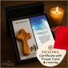 Holy Land Market Small Hand Crosses with Bags Small Wooden