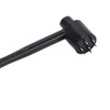 5 Pieces Plum Blossom Dermal Hammer Single End Black ABS