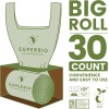 SUPERBIO 13 Gallon Compostable 30 Count (Pack of 1), 13