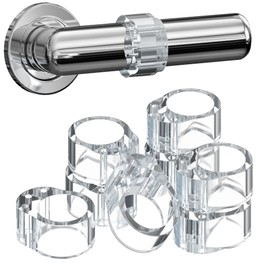 Door Stoppers Wall Protector Ring Shape Pack of 8