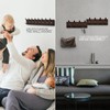 FATASTY Coat Rack Wall Mount - Wooden Wall Coat Rack