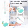 Swan Shape Infant Baby Pacifier Clip AntiLost DIY Teething Necklace
