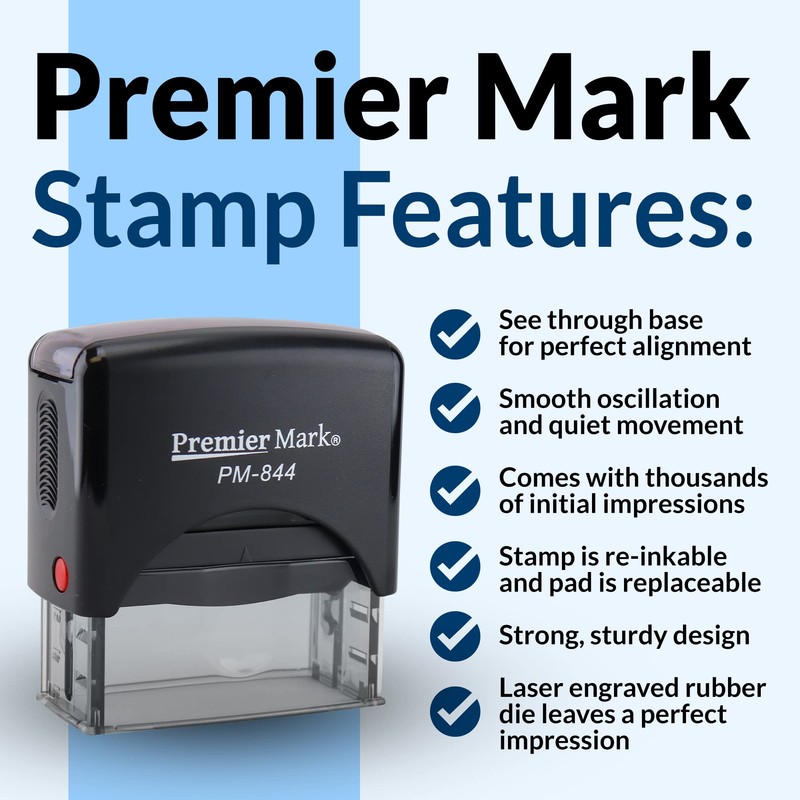 Ohio Notary Self-Inking Rubber Stamp - Meets State Specifications