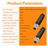 10Pcs M8 3-Pin Male Aviation Connector Industrial A-Code Plug Waterproof