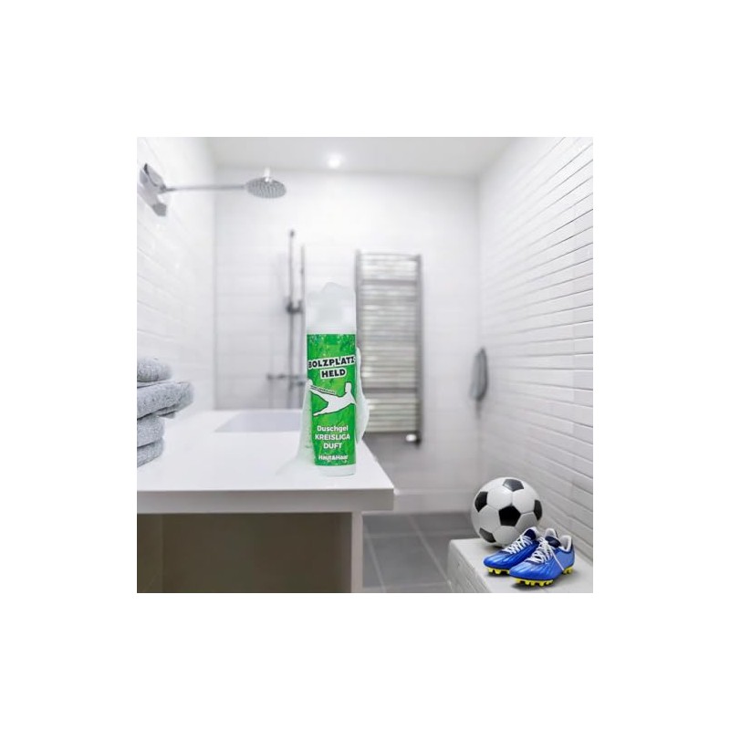 Shower Gel Bolzplatzheld Football Player Gift Idea for Husband, Friend