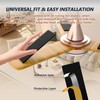 Ceiling Fan Filters for Blades, 15Pcs Activated Coconut Shell Carbon