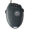 North Peak NP-3326 BK Cable Lock, Dial Type, Snowboard, Maximum