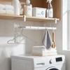 CINPIUK Under Cabinet Clothes Hanger Organizer Stacker for Laundry Room,