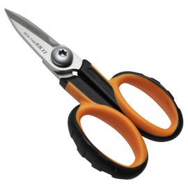 SK11 SES-138S Electric Work Scissors, High Hardness, Durable, Small, Compact Size, Approx. 5.5 inches (140 mm)
