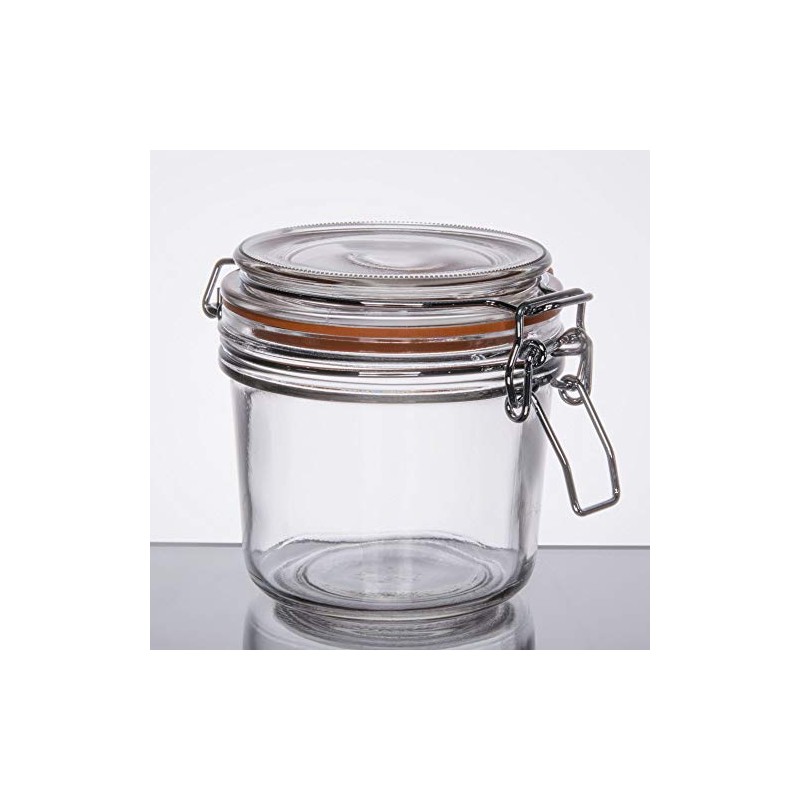 Tablecraft Airtight Glass Jars