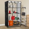 Exokugo Wire Shelf Cover,600D Heavy Duty 100% Waterproof Shelf Covers