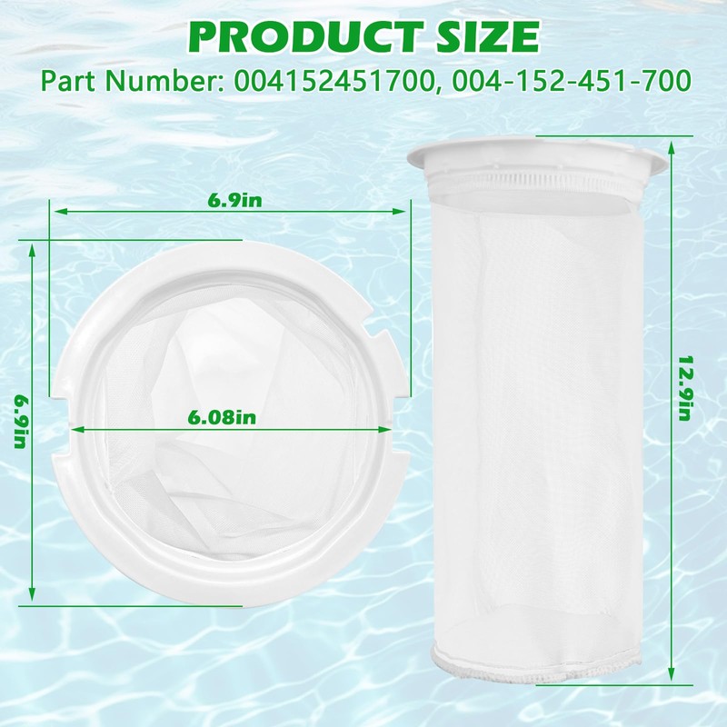 superbobi Fine Mesh Bag 004152451700 Replacement for Paramount Pool Skimmer