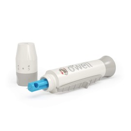 O Well Painless Design Lancing Device + 40 Twist Top Lancets for Blood Glucose & Keto Testing | Lancing Kit Includes: 1 Adjustable Lancing Device + 10 of 26g, 28g, 30g & 33g Lancets (40 Lancets)