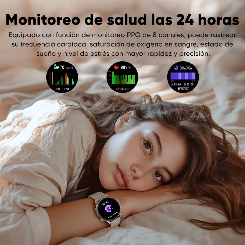 Reloj Inteligente Black Shark S3 1.43 pulgadas Amoled Correa De