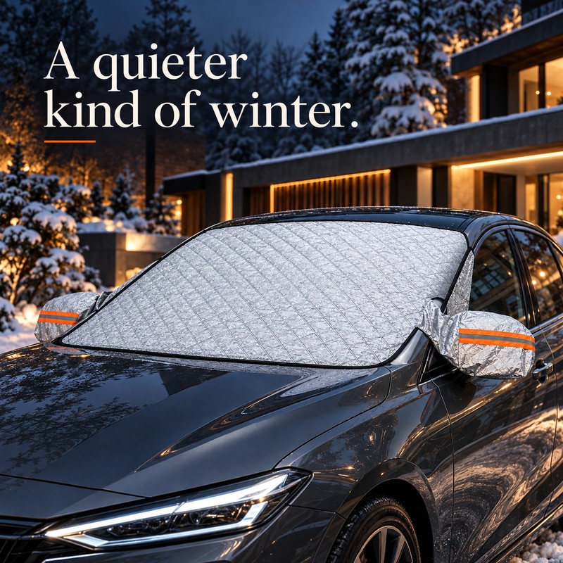 Car Windshield Snow Cover for Winter – Frost & Ice