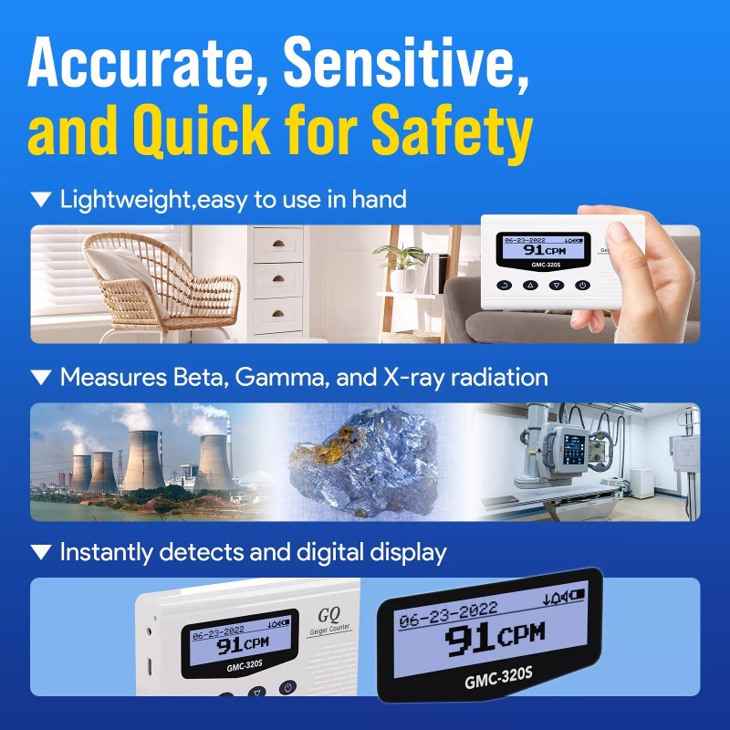 GQ GMC-320S GQ GMC-320S Digital Nuclear Radiation Detector