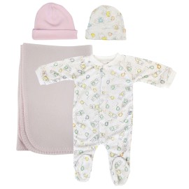 UD_Girls Newborn Baby 4 Pc  Sets Nc_0956l