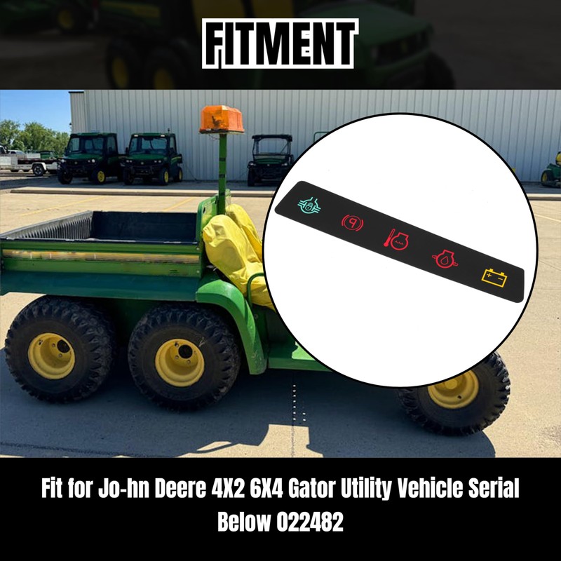 Dash Panel Decal Instrument Panel Indicator Label Sticker Replace M117670