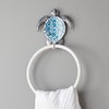 BLACK FOREST DECOR Sea Turtle Towel Ring