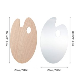 Pack of 2 mixing palette