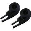 2 Pieces 140CM*2CM Black Drawstring Universal Cord for Replacement Polyester