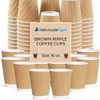 Nationwide Paper Coffee Cups Without Lids 16oz Disposable Takeaway Coffee