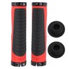 Mountain Bike Soft Handlebar Grips Bicycle Double Lock AntiSlip Rubber